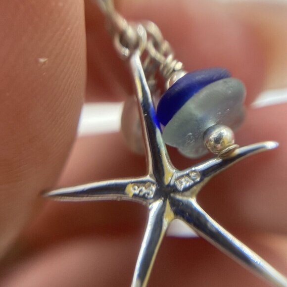 Stunning Sterling Silver 925 Necklace “Starfish ” Pendant Necklace #B204 - Picture 8 of 12